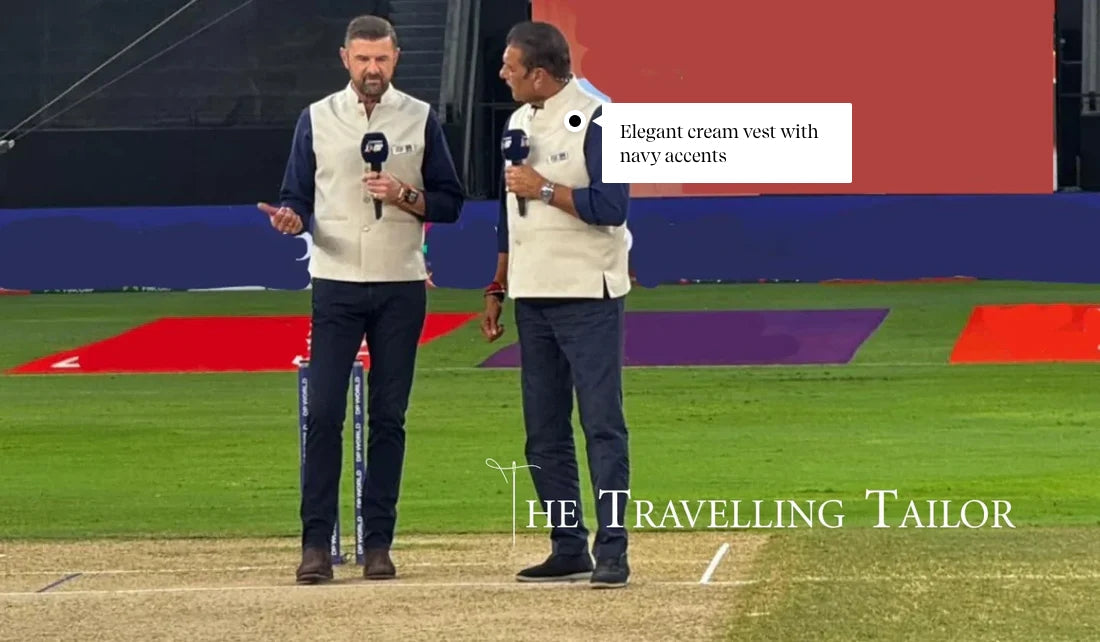 Travelling Tailor: The Suits Behind Cricket World Cup Commentary