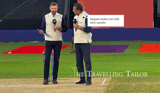 Travelling Tailor: The Suits Behind Cricket World Cup Commentary